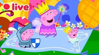 🔴 Peppa Pig BEB&Eacute; EVIE Episodios EN VIVO 🍼 Los Mejores Momentos de Evie 🥹 Dibujos para Ni&ntilde;os