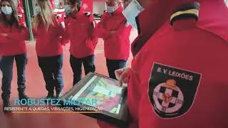 Tablet Getac F110 - Bombeiros de Leix&otilde;es | Altronix