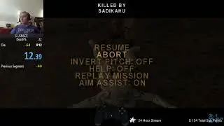 Socom Speedrun - Mouth of The Beast 12.39 WR [Death% Gltichless Ensign]