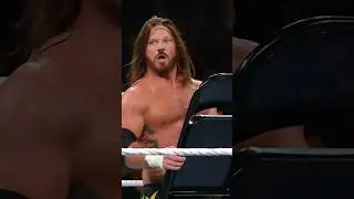 AJ Styles came ready for Dominik's games... 😂