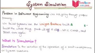 37- What Is System Simulation In Software Engineering In HINDI | System Simulation And Modeling
