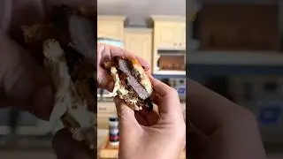 These fried venison backstrap biscuits pack a punch of flavor! #thatswhereitsat #bbqwithbigjake