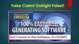 Millionaires Blueprint Review - Scam or Legit? Truth Exposed!