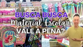 BUSCA BUSCA MATERIAL ESCOLAR: VALE A PENA MESMO? ✨     #voltaasaulas #materialescolar 