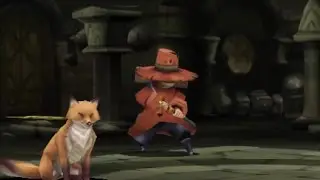 Bravely Default - Secret Optional Boss - Adventurer (And Faithful Fox Comrade)