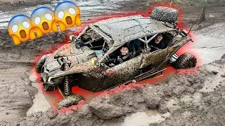NOS QUEDAMOS ATASCADOS EN EL RZR Y CASI SE VOLTEA EL JEEP *muy mal* || ALFREDO VALENZUELA