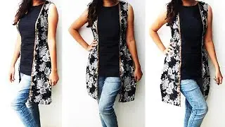 DIY Designer High Low Tunic Top Cutting And Stitching Tutorial