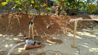 make free Energy solar water pump diya school science project home made