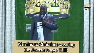 Pastor Ian Ndlovu Warns Christians who wear The Jewish Prayer Tallit