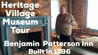 Benjamin Patterson historic Inn museum tour built in 1796 Corning New York