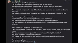 LUCK DARI KEMBALIAN BELI SAYUR TALON ADMIN  EVENT BLOODMOON FISH IT ROBLOX?