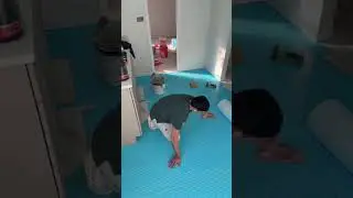 Houseables Uncoupling Membrane, Tile Underlayment, #remodeling #tiles #interiordesign #pedreiro 