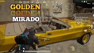 Golden Mirado Location | Short Gameplay | PUBG MOBILE