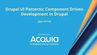 Drupal UI Patterns: Component Driven Development in Drupal