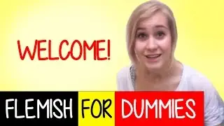 Flemish For Dummies: a Free Dutch Speed Course!