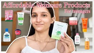 Affordable Skincare Products for teenagers🎀✨ Skin type, Products, Steps, Skincare tips #skincare