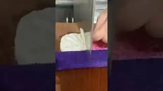 Chef shows off sophisticated cutting skills #shorts #delicious #delicacy #diy