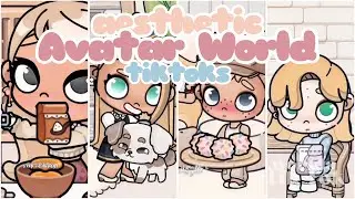 🍋1 hour of Aesthetic Avatar World - routines, roleplay, cooking, and more! | Avatar World Game