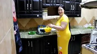 روتين يوم الخميس 😂 وكلاه جوزي حبيبي قلبي ❤