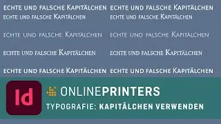 Typografie: Elegante Kapitälchen verwenden