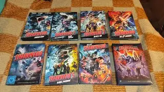 Sharknado 1-6 Extended Cut Mediabook COE Colours of Entertainment Müller Collection Unboxing Review