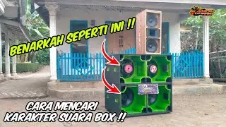 Patut Di Coba !! Cara Mencari Karakter Suara Box Planar 12 inch Brewog Audio