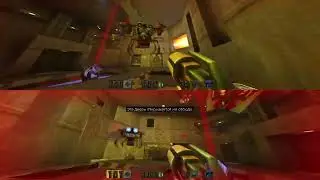 Quake 2 splitscreen coop [финал]: Big Gun, Hangar, Palace, Final Showdown