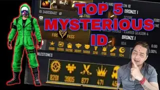 TOP 5 MYSTERIOUS ID || IN GARENA FREE FIRE || #PART-1