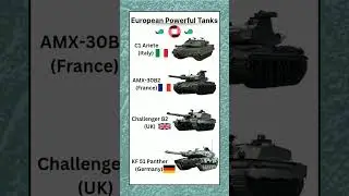 European Powerful Tanks #comparison #europe #powerful #tanks