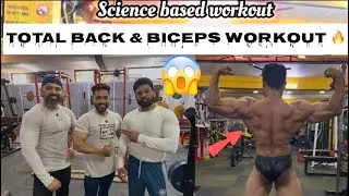 Best back and bicep workout at gym | bigger back | biceps exercise | best back advance workout 🏋️ 