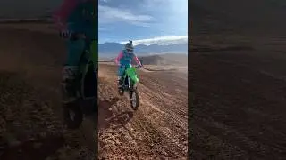 Wide open on KX 85!