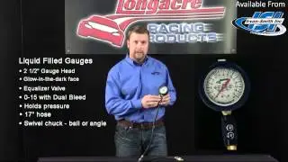 Longacre Analog Tire Pressure Gauges