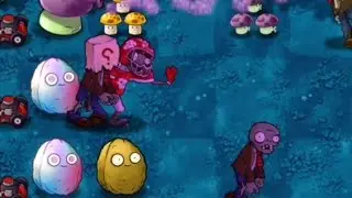 Plants Vs Zombies Fusion Night level 2-3(Highest Difficulty)