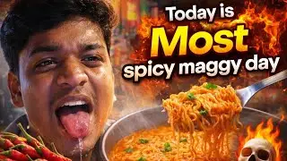 Itni Teekhi Maggi Kabhi Nahi Khayi! | Most Spicy Maggy Day 🔥🥵 | daily life vloger anshul