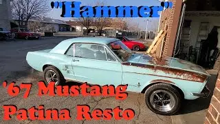 Reviving the '67 Mustang 'Hammer': A Patina Restoration Project | lostsocketgarage.com