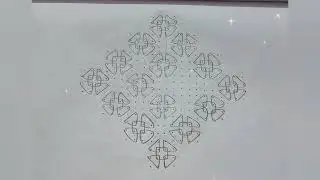 Wednesday Margazhi-9|22 dot Sikku Kolam #dotkolam #sikkukolam #video #youtubevideo #rangrangrangoli