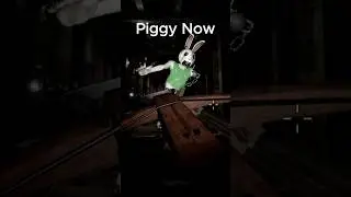 Piggy Then vs Now #roblox #shorts #piggy