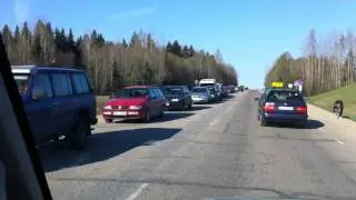 Очереди на границе Luhamaa  (zapiskiturista.ru)