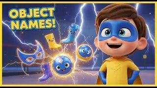 Learn Object Names at the Candy Lab 🍭🧪 | Fun Vocabulary for Kids | Preschool Learning