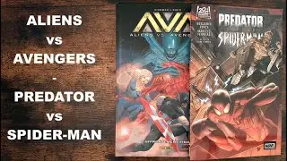 ALIENS vs AVENGERS et PREDATOR vs SPIDER-MAN Panini Marvel Comics