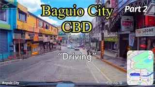 Baguio City CBD driving Part 2