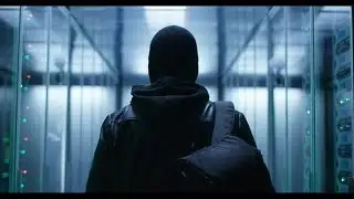 Masked Hacker Stock Video