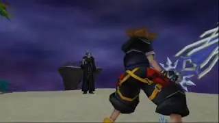 Kingdom Hearts 2 Final Mix PS2 Zexion Data Battle
