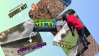 Ultimate Bird Proofing & Gutter Guard Install! Plus, Expert Solar Panel Cleaning!