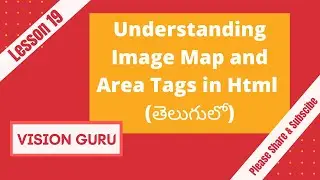Understanding Image Map and Area Tags in Html | HTML in Telugu