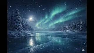❄️ Arctic Silence Sleep Meditation | Aurora Borealis | Deep Rest#sleepstory #northernlights 