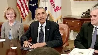 President Obama Speaks to Insurance Company Executives