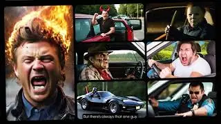 Angry motorist