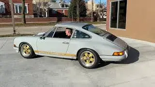 1972 911 Hot Rod idle, walk around, throttle blip
