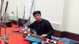 Raga Rageshree Sitar Debojyoti Gupta. Tabla Arunava Mukherjee. All India Radio Kolkata 7/2/2024